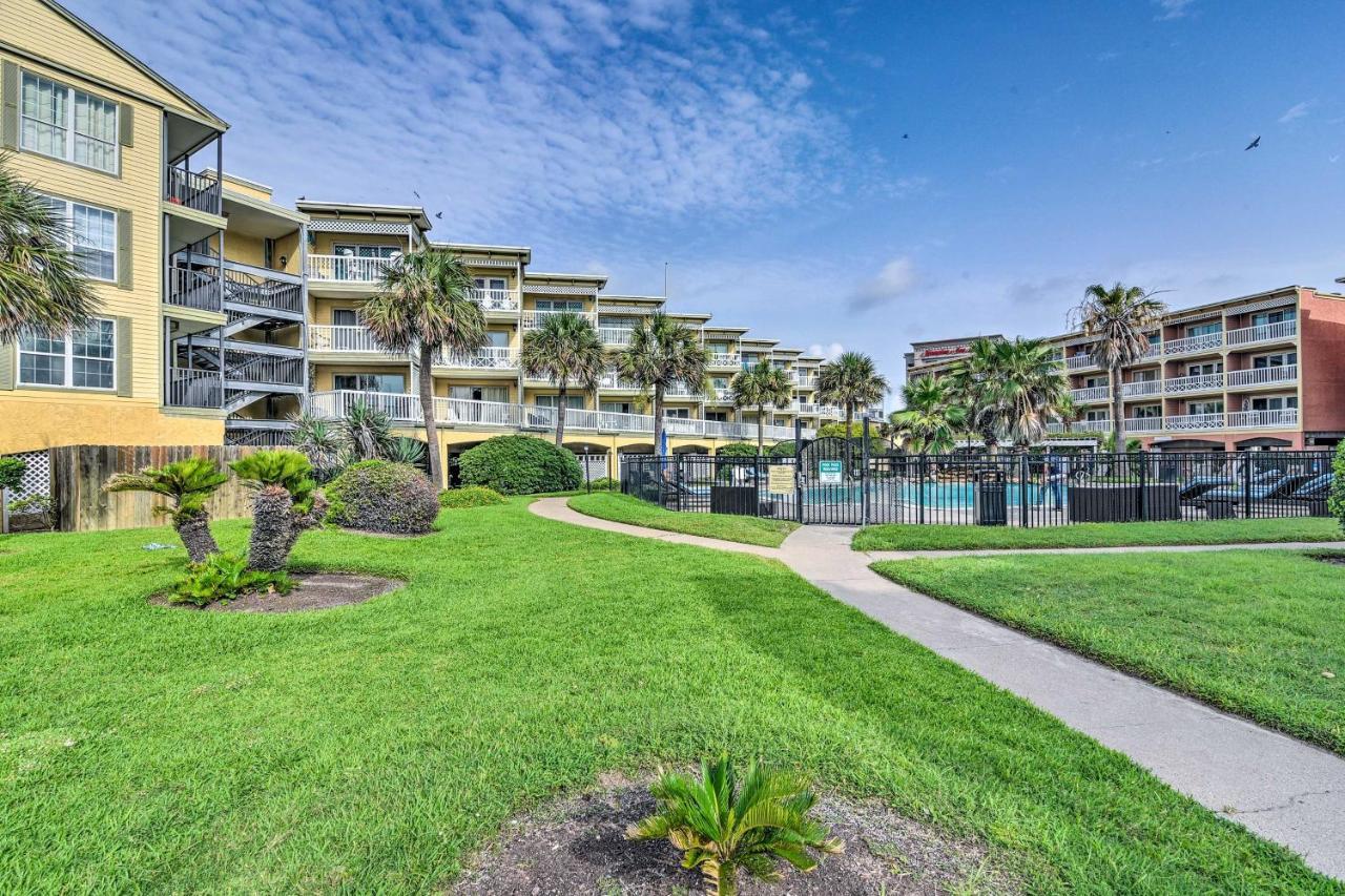 Coastal Galveston Condo Walk To Shoreline! 外观 照片